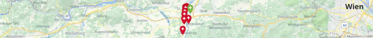 Map view for Pharmacies emergency services nearby Spratzern (Sankt Pölten (Stadt), Niederösterreich)